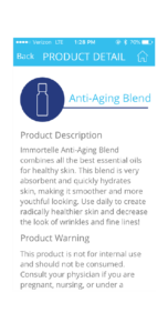 web-Product-screen