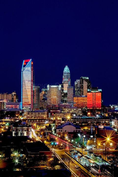 Charlotte skyline